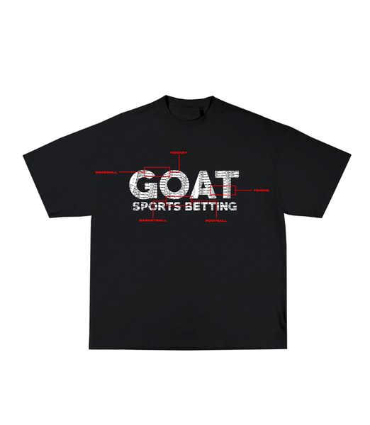 Sports Chat Tee - Black