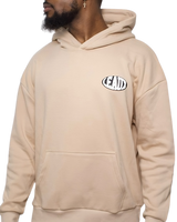 Leaux 3D Puff Hoodie - Sand