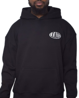 Leaux 3D Puff Hoodie - Black