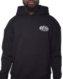 Leaux 3D Puff Hoodie - Black